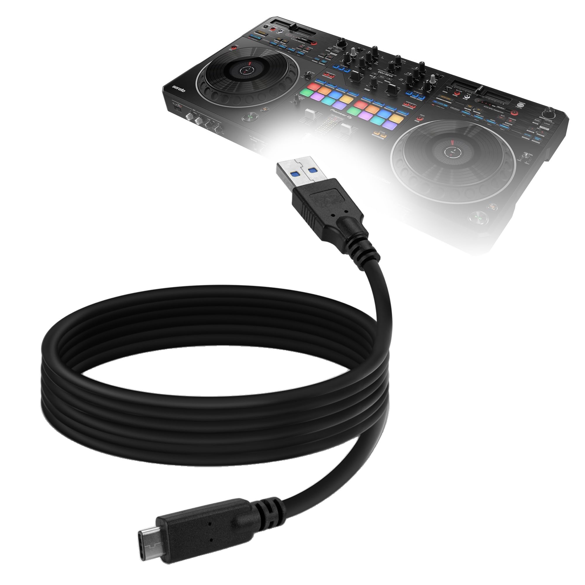 5*1様 RECRUIT レジ端末 USBケーブル付き Amazon.com: BoxWave Cable Compatible with Pioneer DJ DDJ-REV5